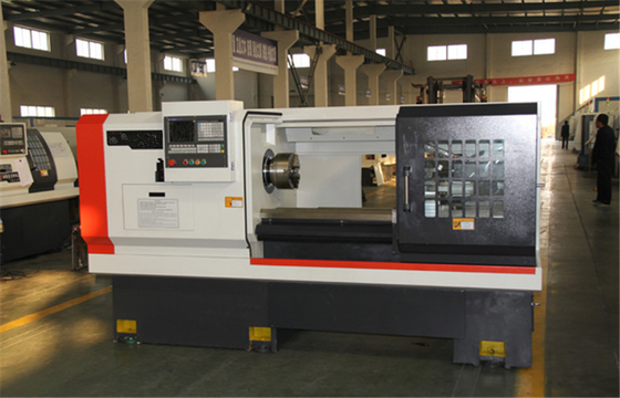 CK6150 / CK6160 CNC lathe machine four - piece electric turret manual chuck