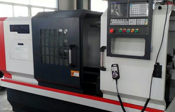CK6150 / CK6160 CNC lathe machine four - piece electric turret manual chuck