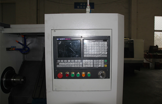 CK6150 / CK6160 CNC lathe machine four - piece electric turret manual chuck